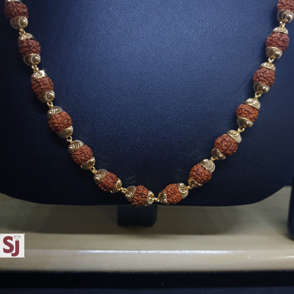 Rudraksh Mala RMG-0024 Gross Weight-32.760 Net Weight-24.490