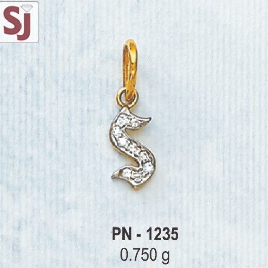 Alphabet Pendant PN-1235