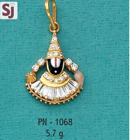 Tirupati balaji pendant pn-1068