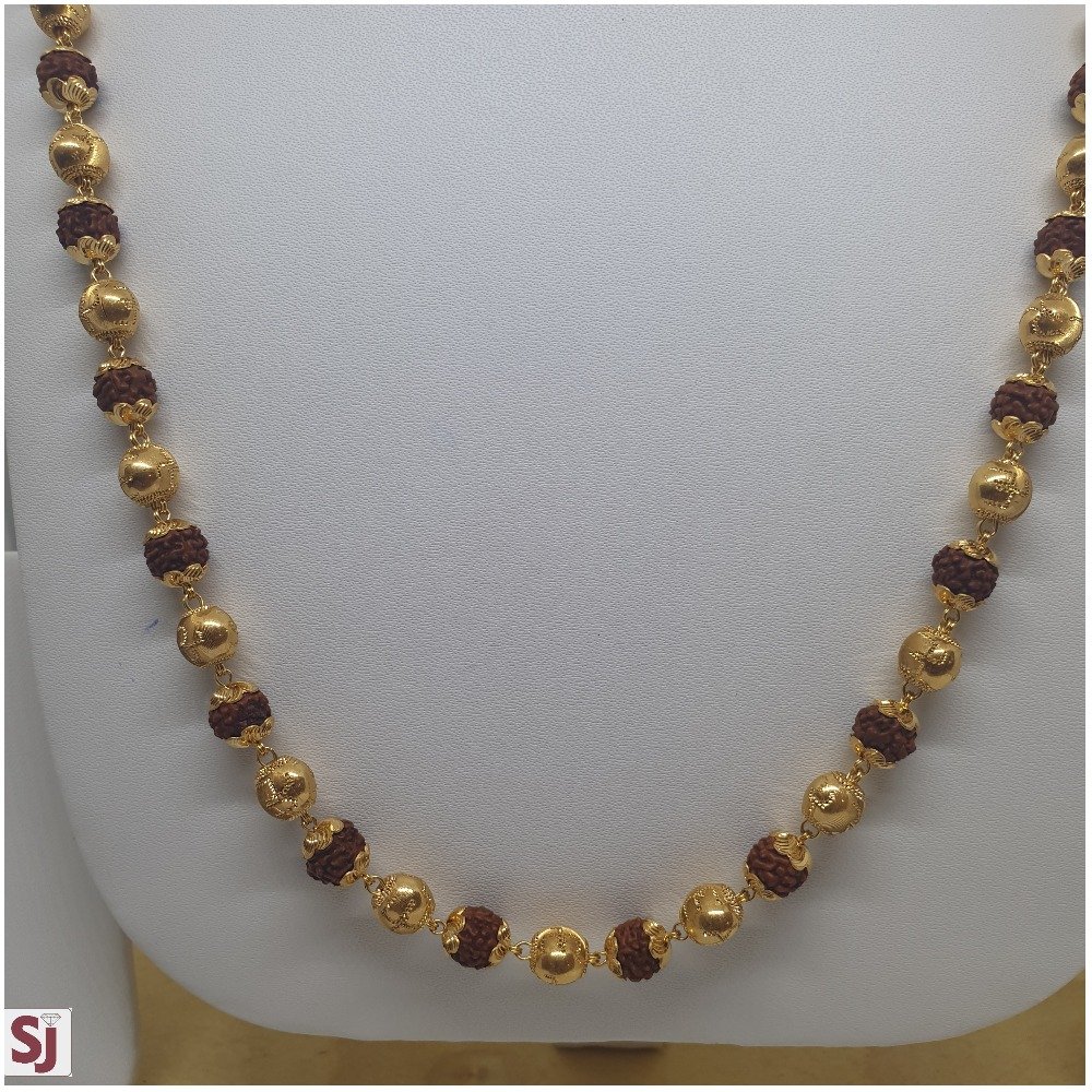 Rudraksh Mala RMG-0043 Gross Weight-35.170 Net Weight-31.180