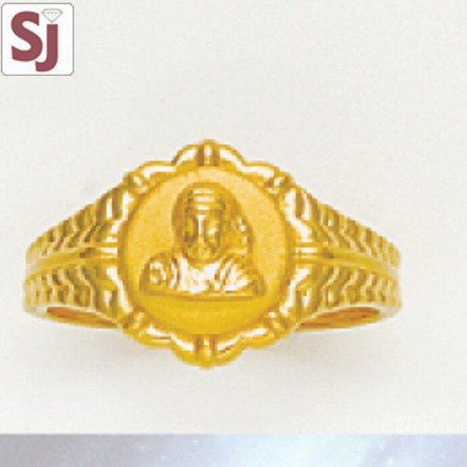 Sai Baba Gents Ring Diamond GAD-K-1709
