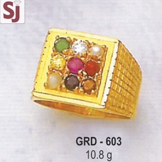 Navagraha Gents Ring Diamond GRD-603