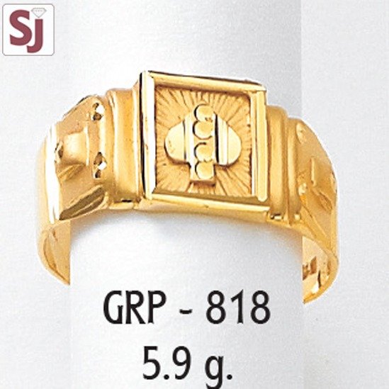 Gents ring Plain GRP-818