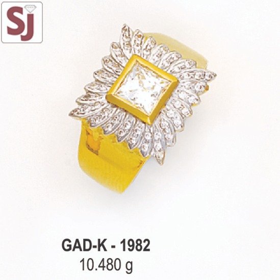 Gents ring diamond gad-k-1982