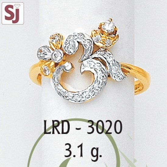 Om Ladies Ring Diamond LRD-3020