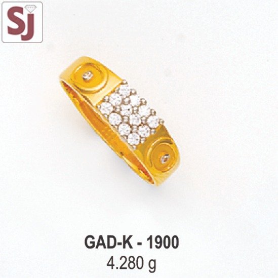 Gents Ring Diamond GAD-K-1900